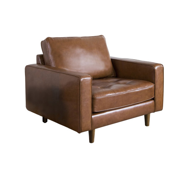 Modern Leather Armchair